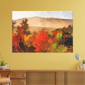 Homer - Herfst Boomtoppen, beroemd schilderij Canvas Afdruk (Insitu (Woonkamer))