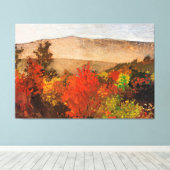 Homer - Herfst Boomtoppen, beroemd schilderij Canvas Afdruk (Insitu (Houten vloer))