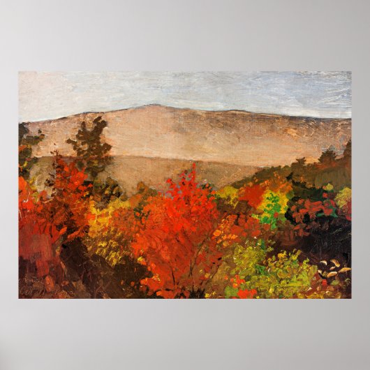 Homer - Herfst Boomtoppen, Poster (Voorkant)