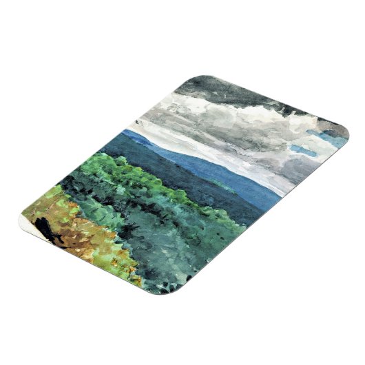 Homer - Heuvellandschap Magneet (Linkerzijde)