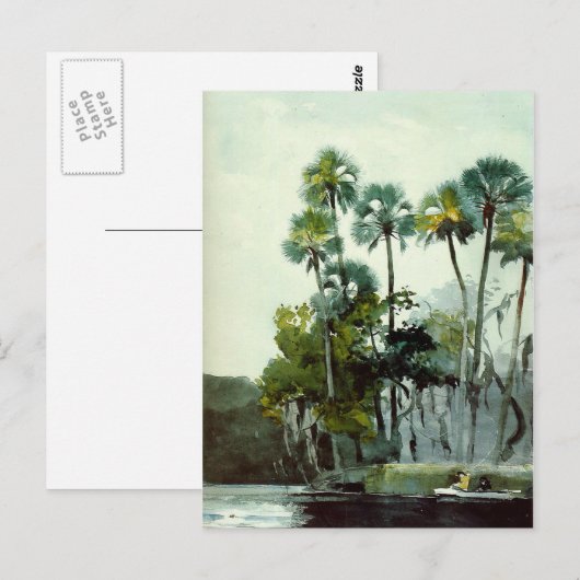 Homer - Homosassa Briefkaart (Voorkant / Achterkant)