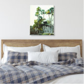 Homer - Homosassa Canvas Afdruk (Insitu (Slaapkamer))