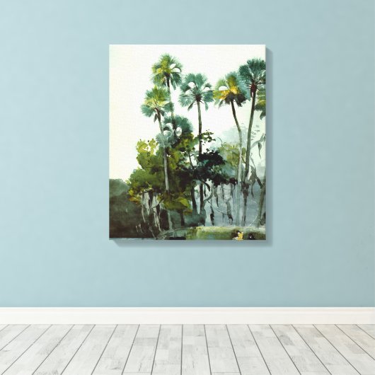 Homer - Homosassa Canvas Afdruk (Insitu (Houten vloer))