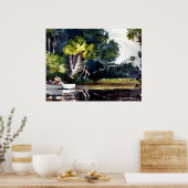 Homer - Homosassa Oerwoud Poster (Keuken)