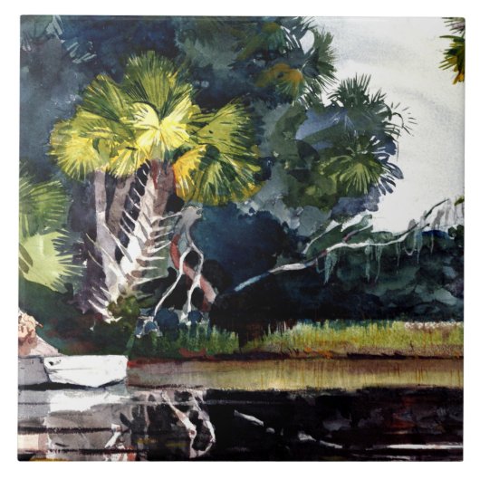 Homer - Homosassa Oerwoud Tegeltje (Voorkant)