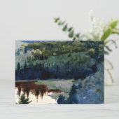 Homer - Indiaas dorp, Adirondacks Kaart (Staand voorkant)