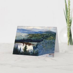 Homer - Indian Village, Adirondacks, Kaart