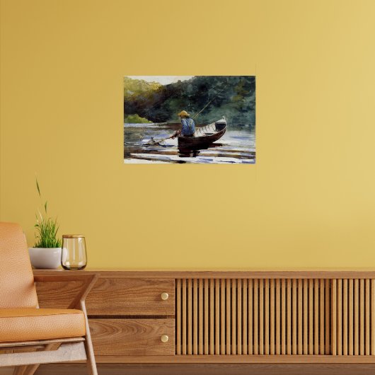 Homer - Jongen vist Poster (Woonkamer 2)