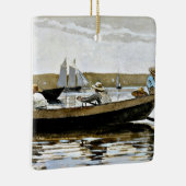 Homer - Jongens in een Dory Keramisch Ornament (Rechts)