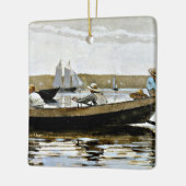 Homer - Jongens in een Dory Keramisch Ornament (Links)