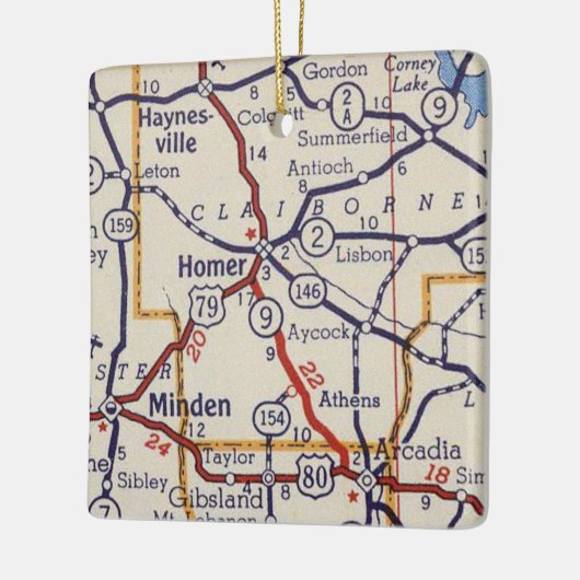 Homer LA Keramisch Ornament (Links)