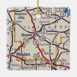 Homer LA Keramisch Ornament