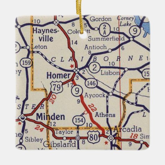 Homer LA Keramisch Ornament (Voorkant)