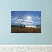 Homer, maanlicht, beeldende kunst, canvas afdruk (Insitu (Houten vloer))