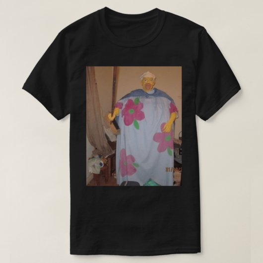 Homer muumuu creepy costume Cursed Afbeelding 0004 T-shirt (Design voorkant)