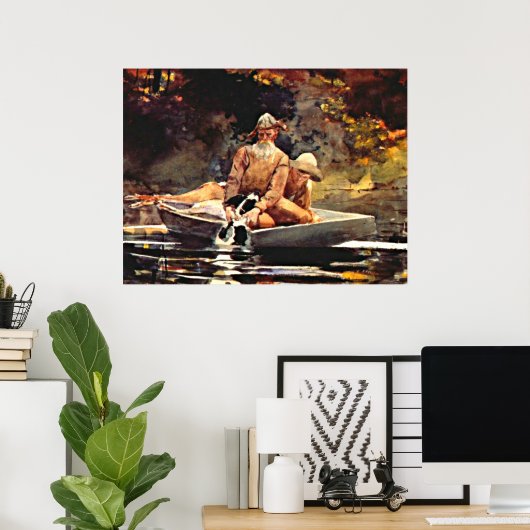 Homer - Na de Hunt Poster (Thuiskantoor)