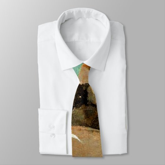 Homer - Rocky Coast and Gulls, fijne kunst Stropdas (Gebonden)