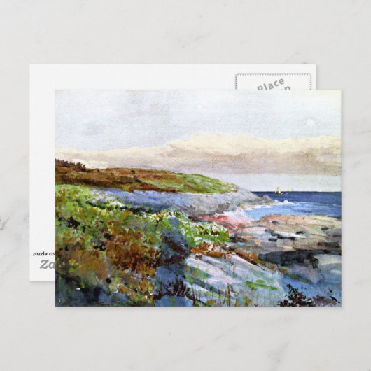 Homer - Schaduwen op de Dunes Briefkaart (Voorkant / Achterkant)