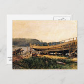 Homer - Scheepsbouw, Ipswich Briefkaart (Voorkant / Achterkant)