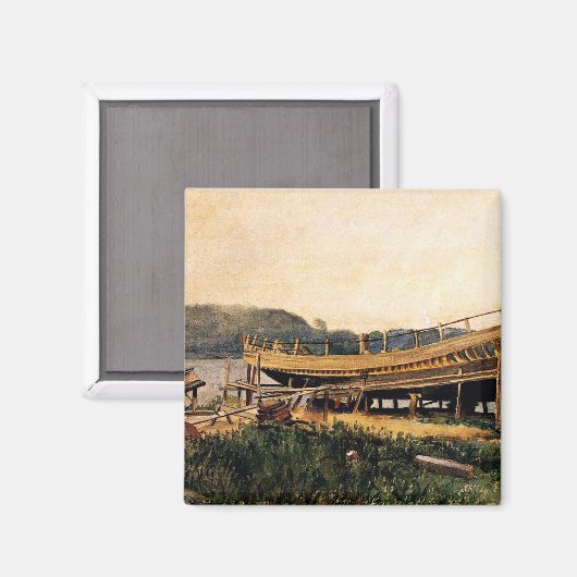 Homer - Scheepsbouw, Ipswich Magneet (Voorkant / Achterkant)