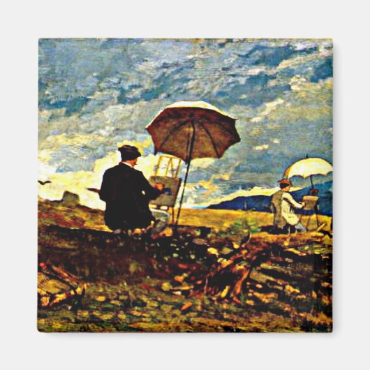 Homer: Schilders in de White Mountains Magneet (Voorkant)