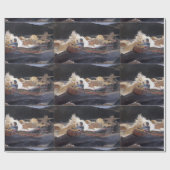  Homer Shooting The Rapids, Saguenay Cadeaupapier (Vlak)