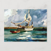 Homer - Sloop, Bermuda Briefkaart (Voorkant)