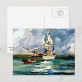 Homer - Sloop, Bermuda Briefkaart (Voorkant / Achterkant)