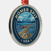 Homer Spit VS Metalen Ornament (Rechts)
