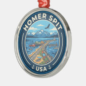 Homer Spit VS Metalen Ornament (Links)