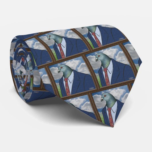 Homer Suit Framed Stropdas (Opgerold)