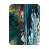 Homer - The Rapids, Hudson River, Adirondacks Magneet (Verticaal)