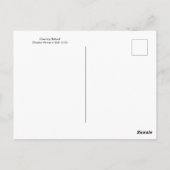 Homer van de Landschool Winslow Briefkaart (Achterkant)