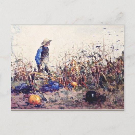 Homer - Van groenten Briefkaart (Voorkant)