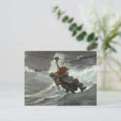 Homer Winslow Art Work Briefkaart (Staand voorkant)