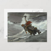 Homer Winslow Art Work Briefkaart (Voorkant / Achterkant)