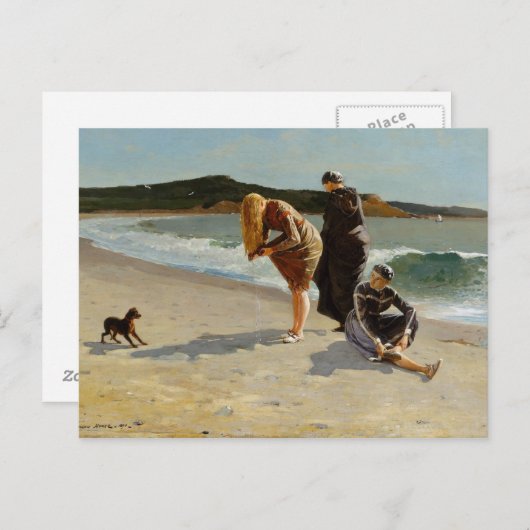 Homer Winslow Art Work Briefkaart (Voorkant / Achterkant)