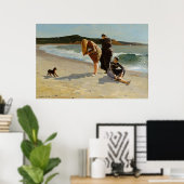 Homer Winslow Art Work Poster (Thuiskantoor)