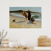 Homer Winslow Art Work Poster (Keuken)