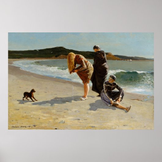 Homer Winslow Art Work Poster (Voorkant)