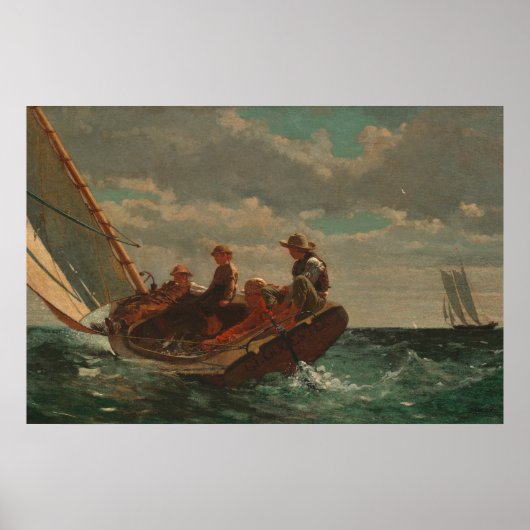 Homer Winslow Art Work Poster (Voorkant)