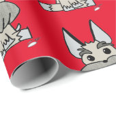 Homero the dog Wrapping Paper Cadeaupapier (Rol Hoek)