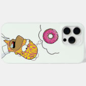 Homer's Dream Donut iPhone 15 Pro Hoesje (Achterkant (horizontaal))
