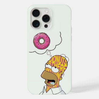 Homer's Droomdonut iPhone 15 Pro Hoesje Max Case