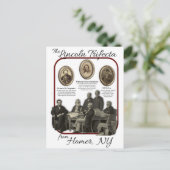 Homer's Lincoln Trifecta Briefkaarten (Staand voorkant)