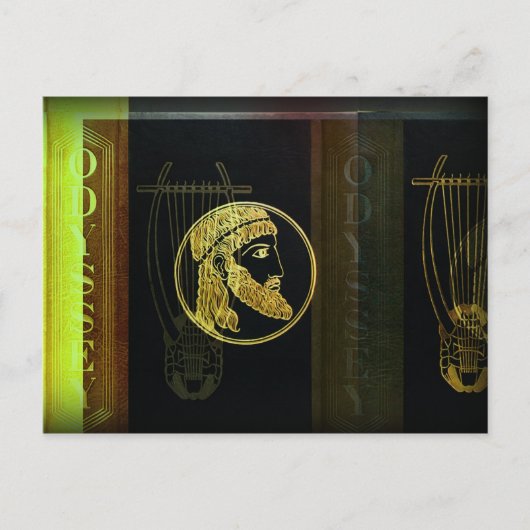 Homer's Odyssey Holgaart Briefkaart (Voorkant)