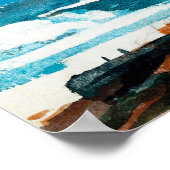 Homer's Palm Tree, Nassau Poster (Hoek)