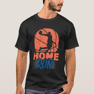 Homerun Basketbal Basketbal Mash Up Hilarisch Non T-shirt