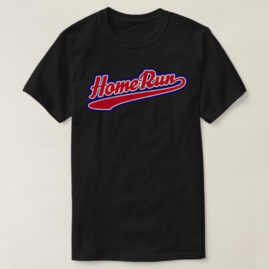 HOMERUN Red White Blue T-shirt (Design voorkant)