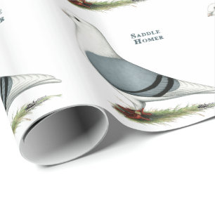 Homerus Blue Saddle Cadeaupapier